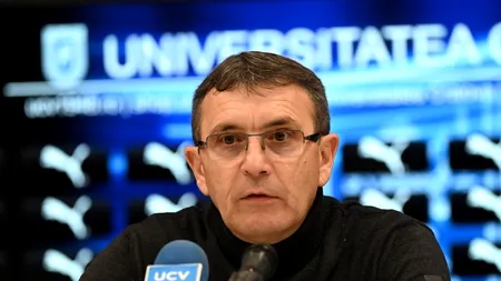 Universitatea Craiova s-a despărțit de antrenorul Eugen Neagoe