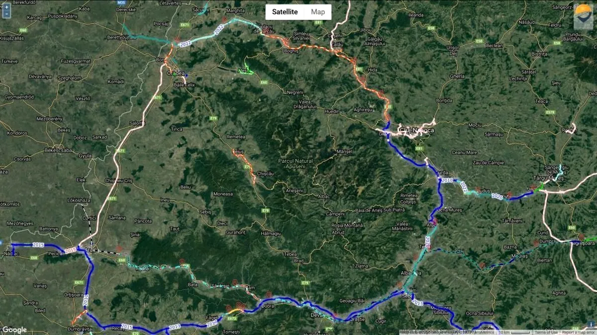 Asociația Pro Infrastructură: Situație extrem de îngrijorătoare pe șantierul Autostrăzii A3 Transilvania între Cheţani şi Câmpia Turzii – (video)