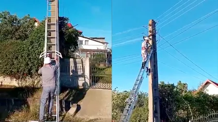 Un primar a fost prins furând curent din reteaua publică (Video)