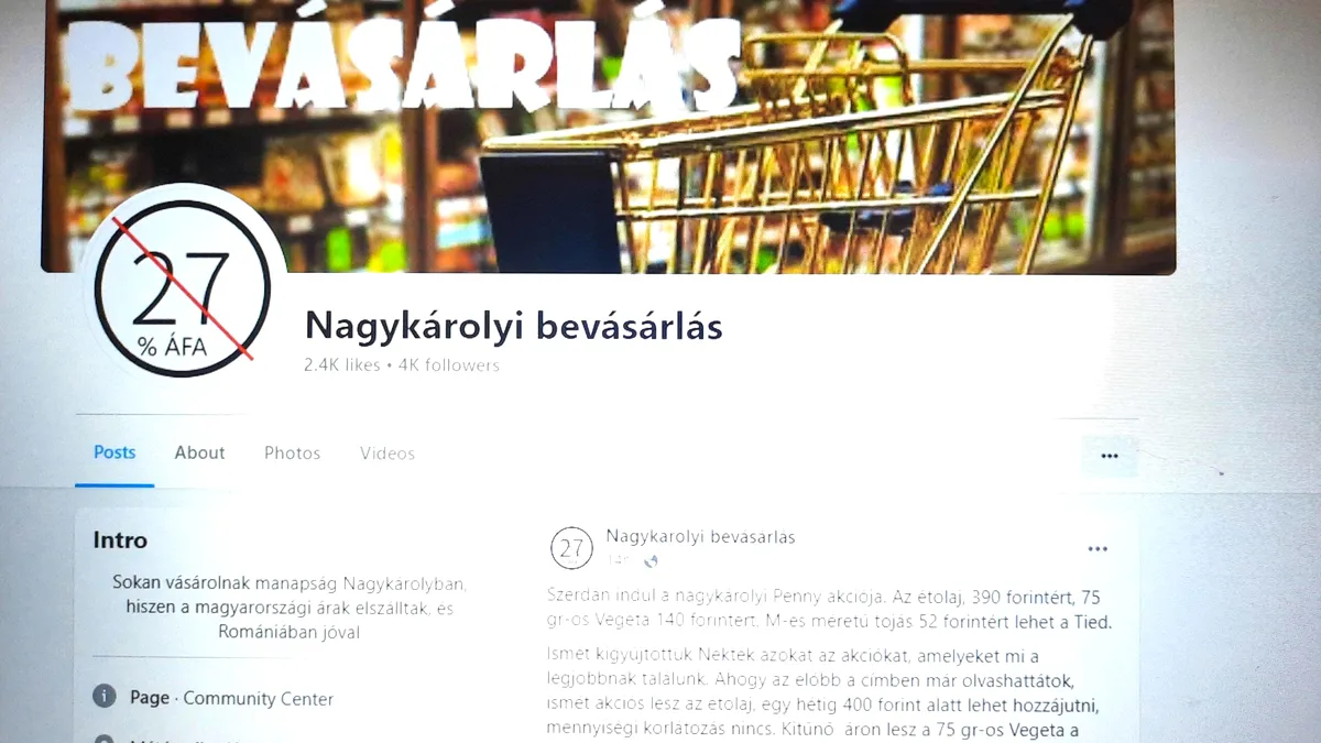 Magharii fac grupuri Facebook de shopping în România
