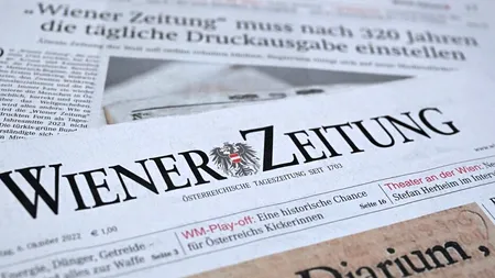 Wiener Zeitung, cel mai vechi cotidian din lume, azi, la ultimul număr