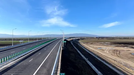 Autostrada Moldovei A7 se extinde: 50 km între Focșani și Adjud deschiși traficului, aproape 250 km fără opriri până în Moldova