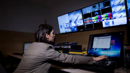Un post TV de business se transformă într-unul de sport