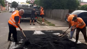 Sectorul 5: Lucrări de reparații finalizate pe Șoseaua Alexandria