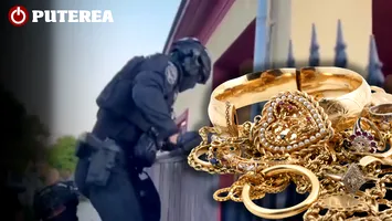 Jaf ca în filme la Botoșani! Jandarmii au intrat peste un bărbat care a furat un kilogram de bijuterii dintr-o mașină