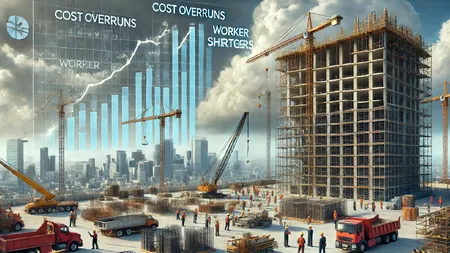 Criza din construcții: Prețuri în creștere, deficit de muncitori și incertitudini financiare