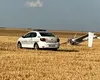 Planor prăbușit în câmp: pilotul avea doar 24 de ani