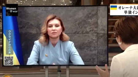 Momentul în care Olena Zelenska a izbucnit în lacrimi (VIDEO)