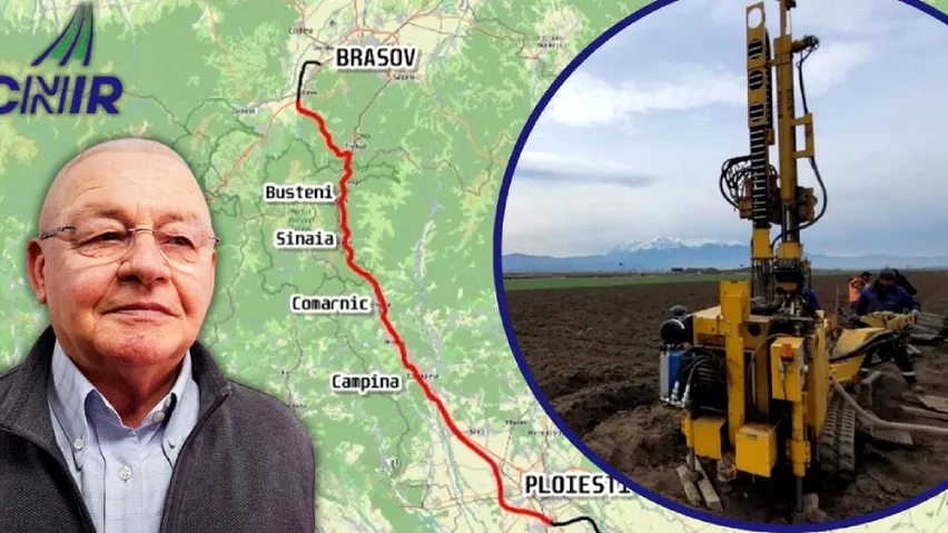 Autostrada Ploiești–Brașov, în pragul rezilierii: CNIR a sancționat proiectantul cu 4 milioane de lei. Consitrans a „uitat” 100.000 de metri de foraje