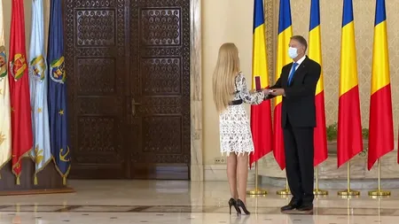 Decorată de Iohannis, arestată de DNA
