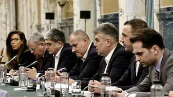 Premierul Marcel Ciolacu în discuții cu patronii din „Concordia” (Video)