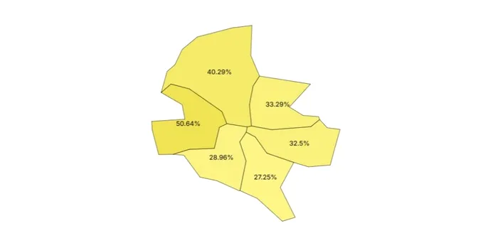 Voturile obţinute de Ciprian Ciucu, în fiecare sector