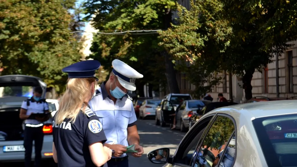 Cluj: Părinți sancționați în trafic pentru nerespectarea prevederilor legale cu privire la transportarea copiilor în mașină