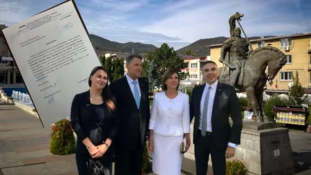 INCREDIBIL. O prietenă a familiei Iohannis vrea să mute statuia lui Decebal din centrul Devei