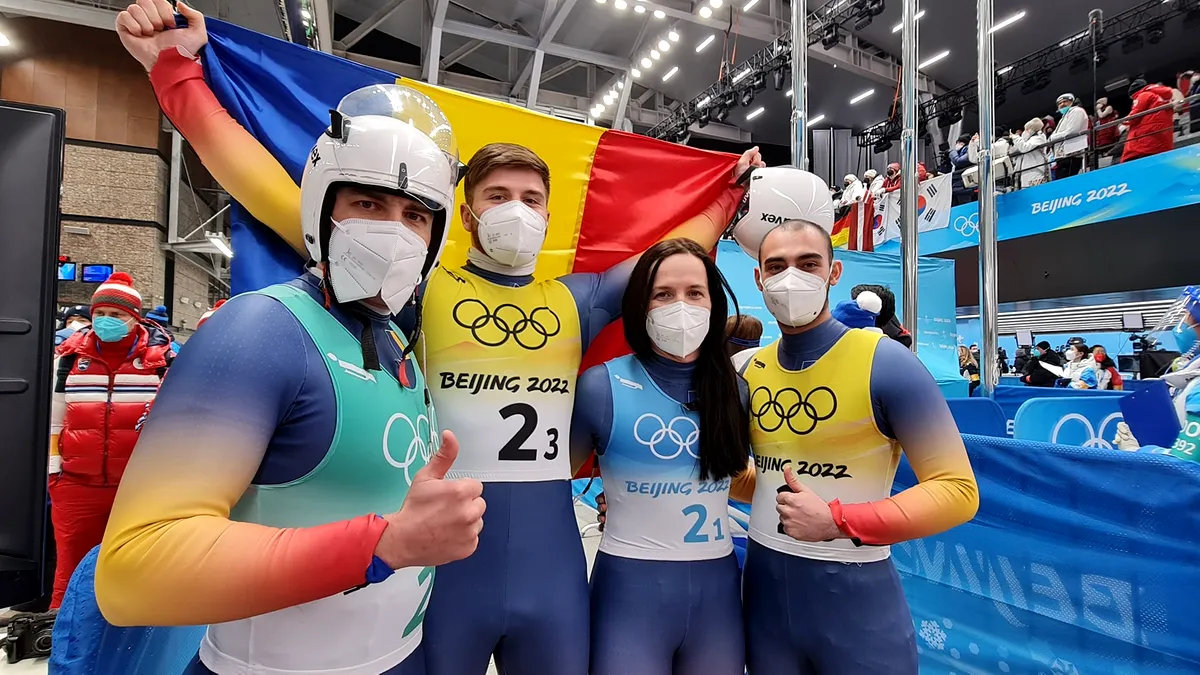 România a obținut cea mai bună clasare la Jocurile Olimpice de iarnă de la Beijing