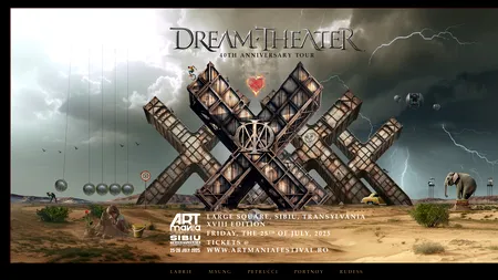 Dream Theater, pionierii metalului progresiv, vor concerta la ARTmania Festival în 2025