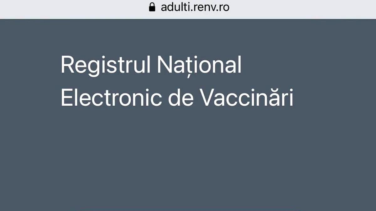 Platforma de pe care poți descărca adeverința de vaccinare în format electronic