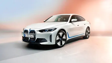 BMW a prezentat primele imagini oficiale cu BMW i4