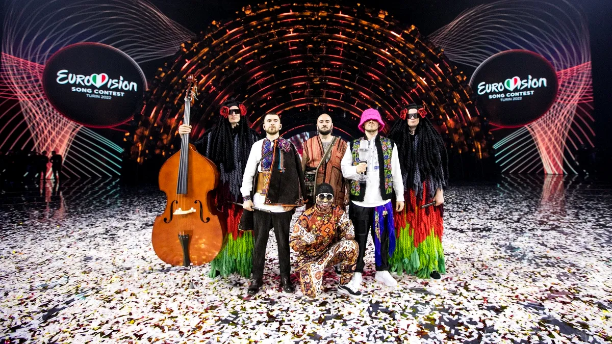Ucraina a câștigat Eurovision: „Curajul nostru impresionează lumea, muzica noastră cucereşte Europa” (video)