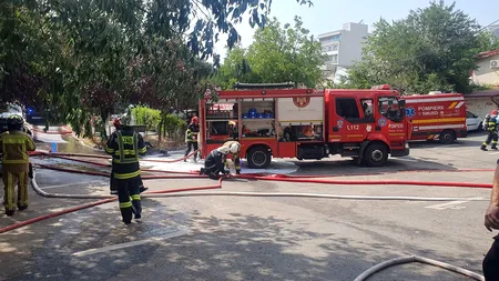 Incendiu în București, trei locuințe din zona Piața Muncii afectate