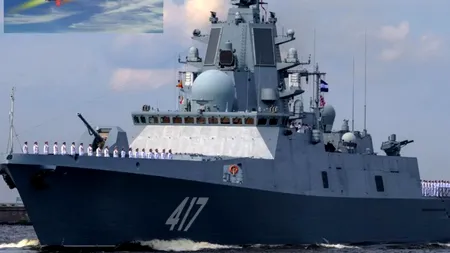 O fregată rusă cu rachete hipersonice a efectuat exerciţii în Canalul Mânecii, apoi a ieșit în Atlantic