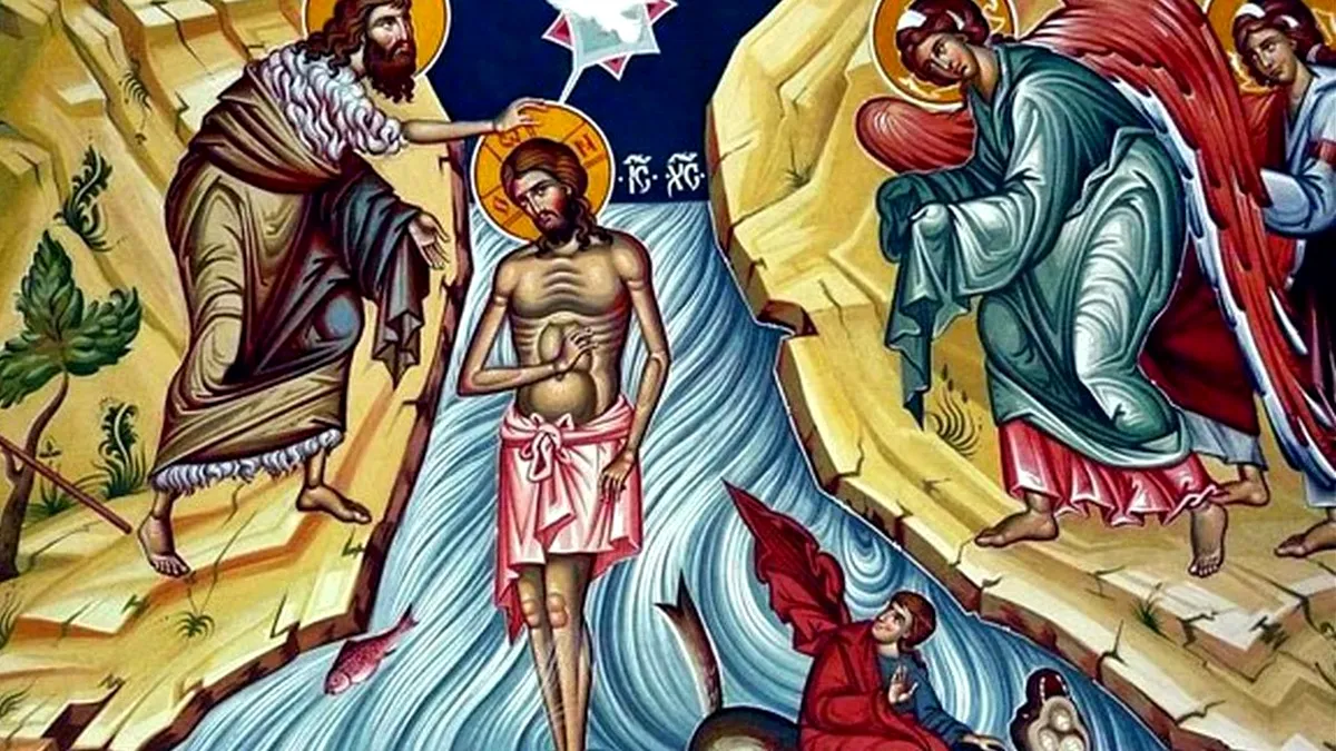 Acatistul Botezului Domnului. Rugăciune de Bobotează