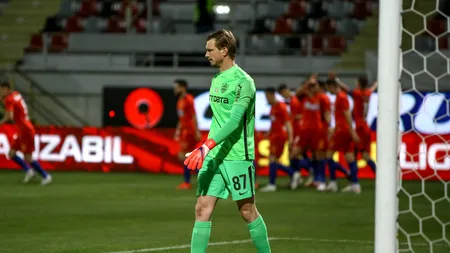 Giedrius Arlauskis a semnat cu Universitatea Craiova! Portarul lituanian vrea să câștige al optulea titlu de campion al României
