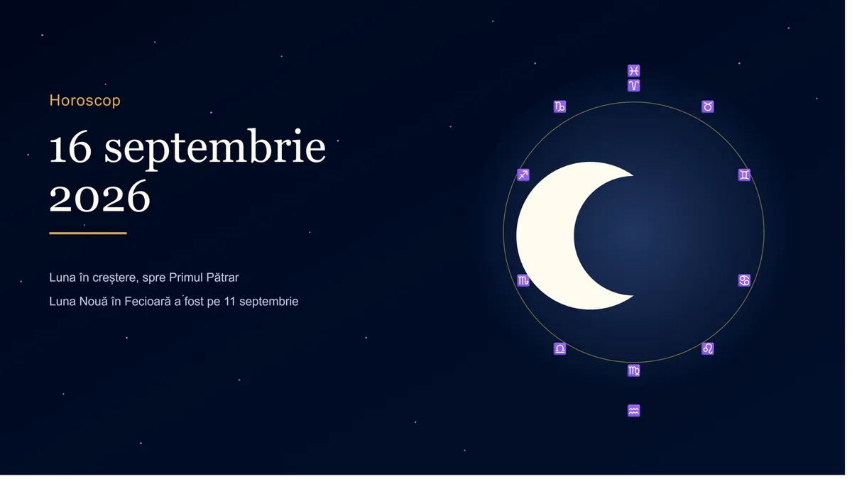 Horoscop 16 septembrie 2026: Venus în Scorpion scoate la iveală adevărurile din dragoste