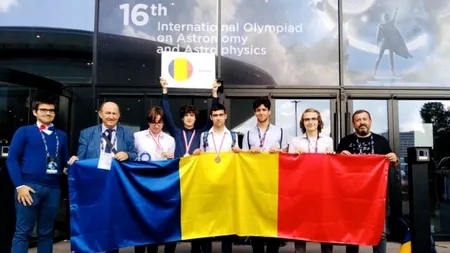 Succes pentru elevii români: cinci medalii la Olimpiada Internațională de Astronomie și Astrofizică