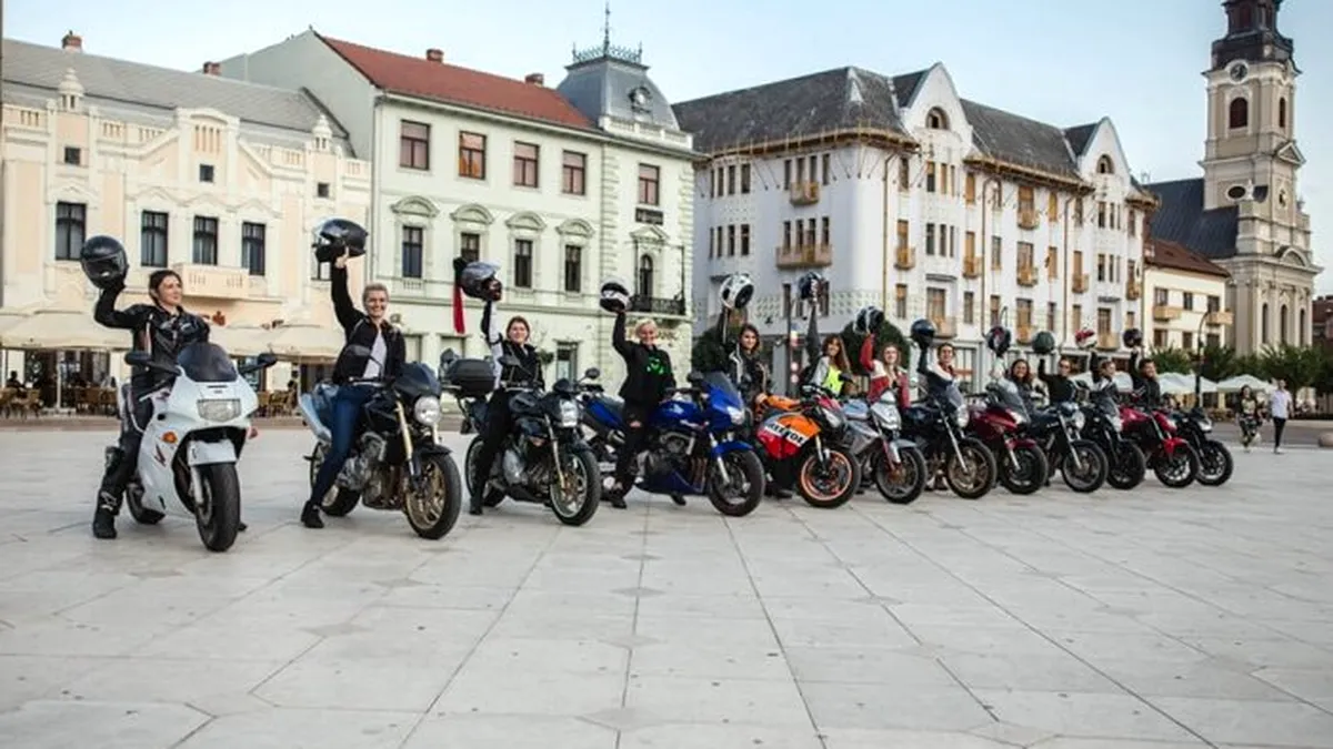 WIMA International Rally România: Motocicliste din 20 de țări concurează într-o competiție de premieră pentru țara noastră