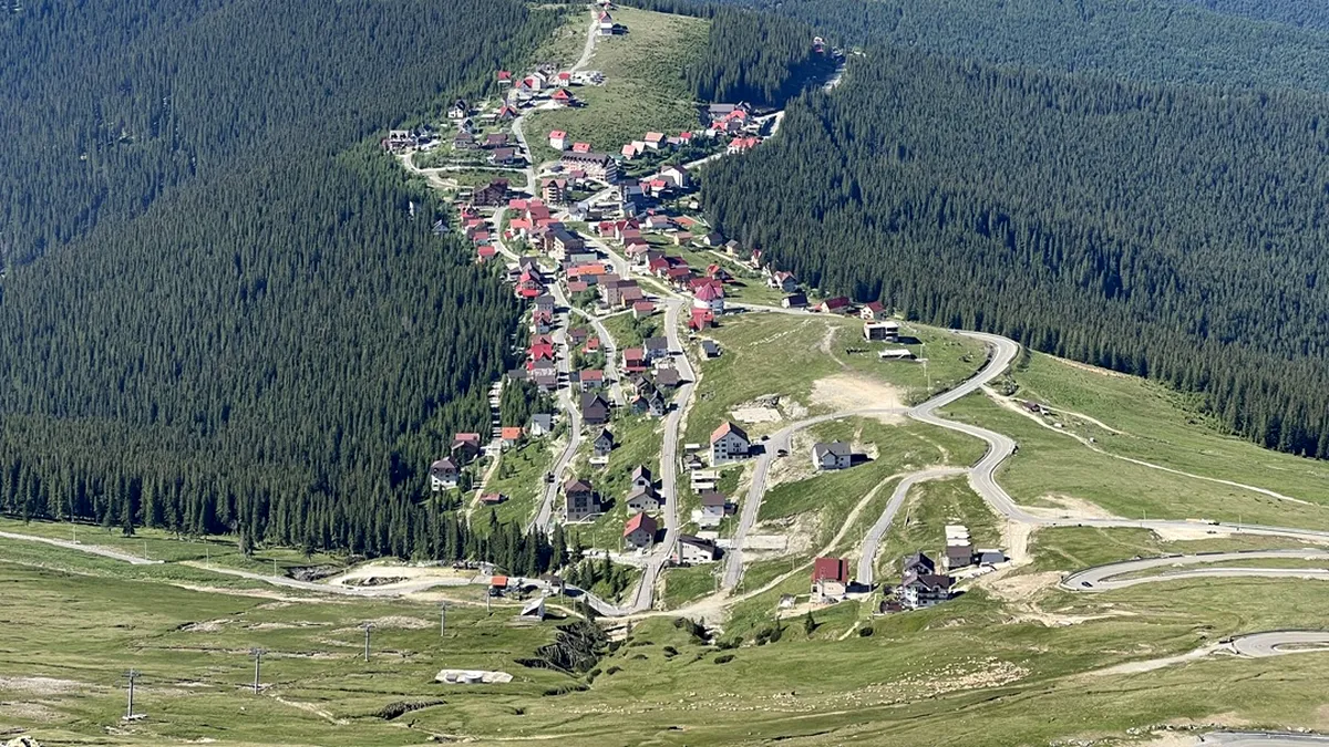 O stațiune montană din România, aproape pustie de Paşte