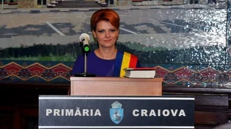 Craiova: Magistrații îi permit Olguței Vasilescu să preia funcția de primar