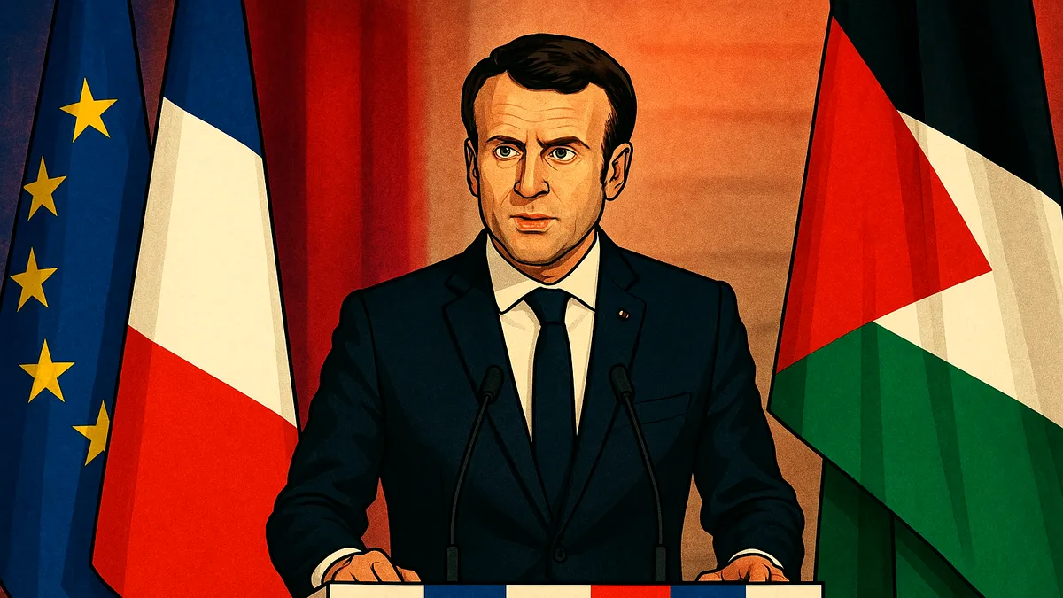 Emmanuel Macron și recunoașterea Statului Palestinian: mișcare diplomatică sau calcul politic?