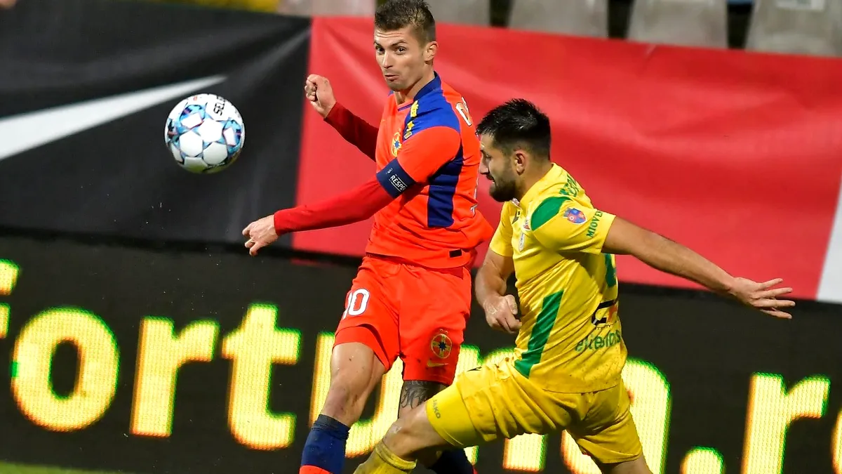 Semieșec pentru FCSB în Liga 1. Doar remiză în meciul cu CS Mioveni (Video)