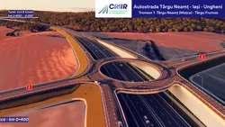 Licitație lansată pentru supervizarea lucrărilor pe primul tronson al Autostrăzii A8 Târgu Neamț-Iași-Ungheni