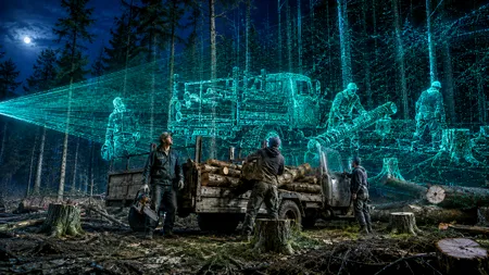 Mafia lemnului, văzută din spațiu. Pădurile României intră sub supraveghere digitală