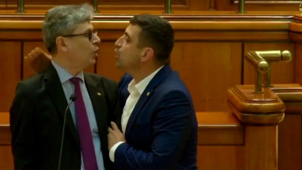 Virgil Popescu depune plângere penală în urma incidentului din Parlament: Comportamentul agresiv al liderului AUR nu are nicio scuză