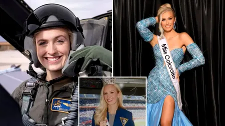 Miss Colorado, pilot al Forțelor Aeriene va participa la Miss America