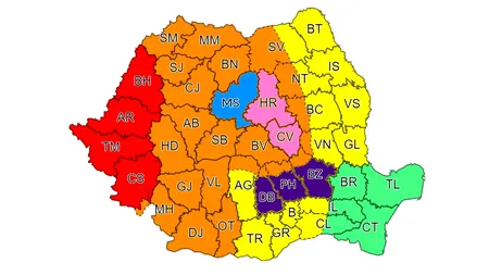 Curcubeul codurilor frumos colorate: o simfonie meteorologică sau psihoză națională?