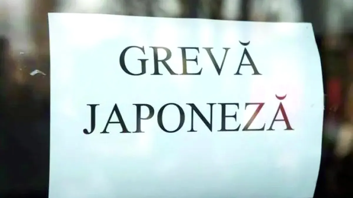 Grevă japoneză la instituția cu cele mai mici salarii din justiție