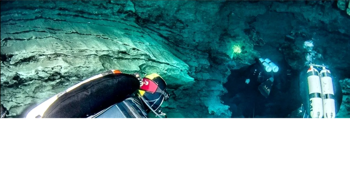 O capitală ascunde o lume sub străzi: peșteri subacvatice cu temperaturi perfecte pentru scafandri