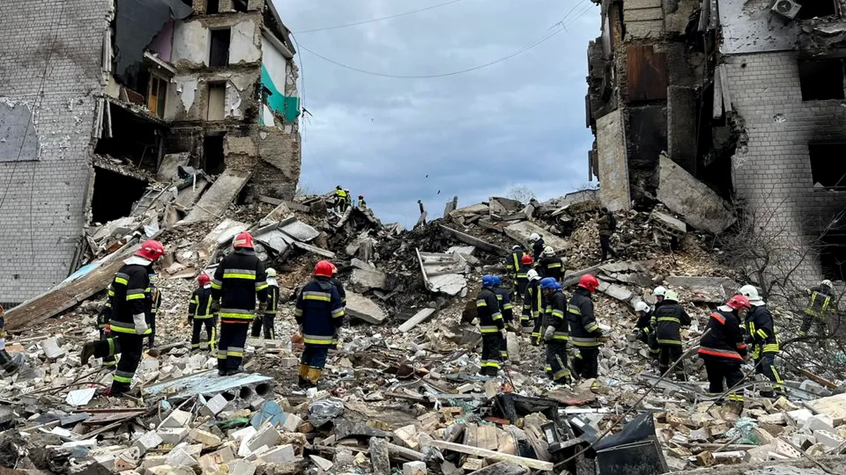 Ucraina: Bombardamentele ruse au ucis cinci civili la Harcov