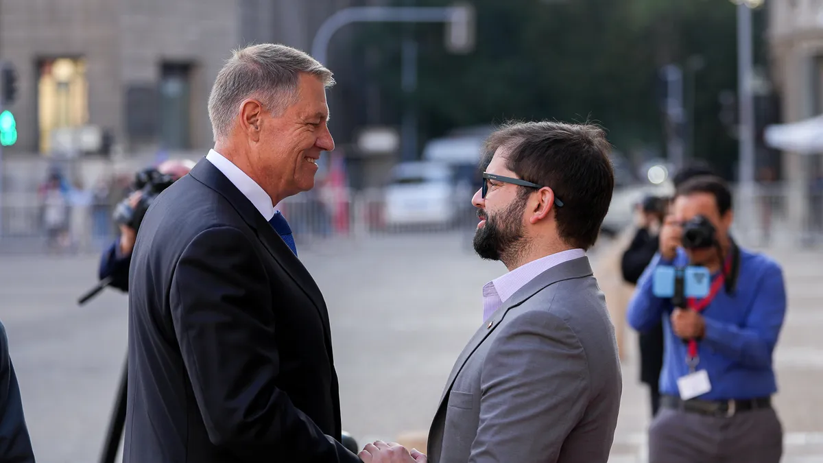 Klaus Iohannis vrea relații mai strânse cu Chile
