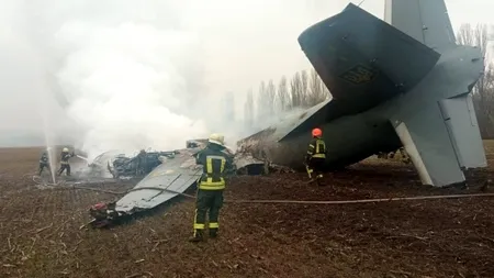 Aeroportul din oraşul Vinniţa, bombardat de ruși