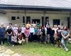 Nicușor Dan, alături de familie la Roșia Montană. Președintele, primit cu căldură de voluntari