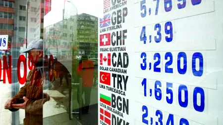Piața valutară reacționează, la șocul politic. Leul s-a depreciat față de principalele valute europene
