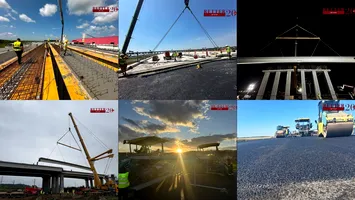 RETTER, lider în clasamentul constructorilor de autostrăzi. Sectorul de pe A0 Nord, finalizat cu șapte luni mai devreme