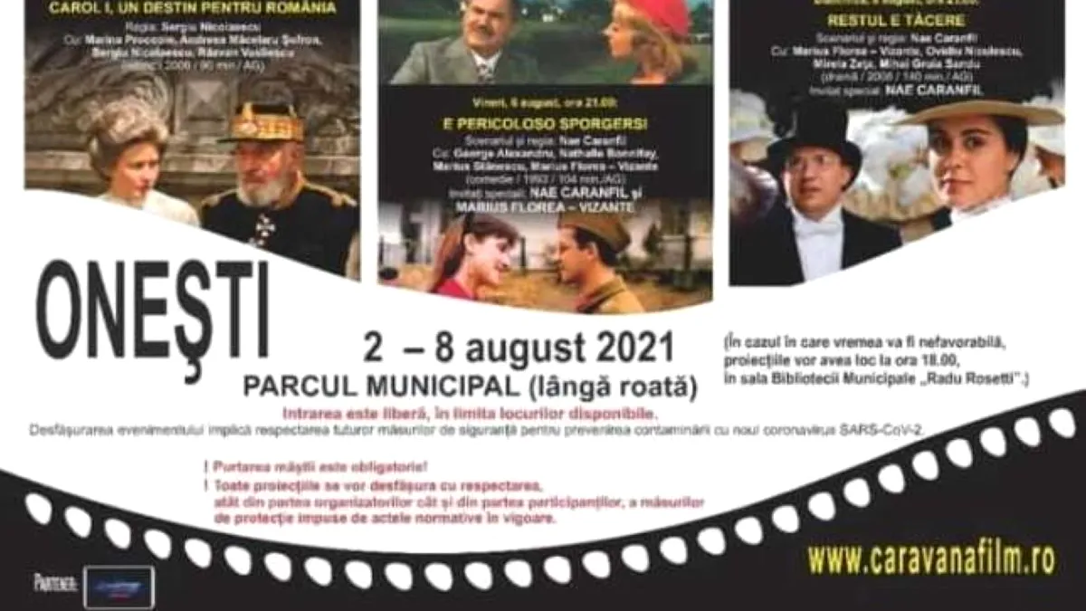 O nouă ediție a Caravanei Filmului Românesc. Nae Caranfil, Mircea Diaconu şi Marius Florea – Vizante, printre invitați