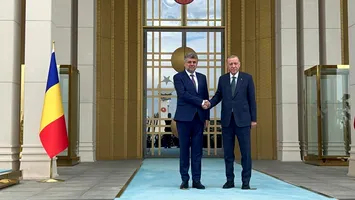 Marcel Ciolacu bate palma cu președintele Turciei, Recep Erdogan: „Un partener strategic, prieten și vecin!”