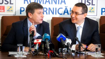 Ponta, pus la punct de Crin Antonescu: „Eu puteam să candidez, USL s-a rupt din cauza lui!”